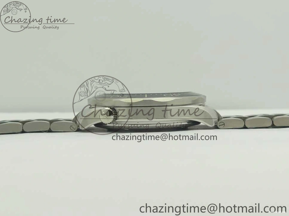 0120 WaterResistant Seamaster 300M SS MKS V3 1:1 Best Edition Black Dial Black Ceramic Bezel on SS Bracelet A 7981